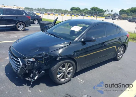 2018 Hyundai Elantra Value Edition z USA, uszkodzony, nr VIN 5NPD84LF0JH339833